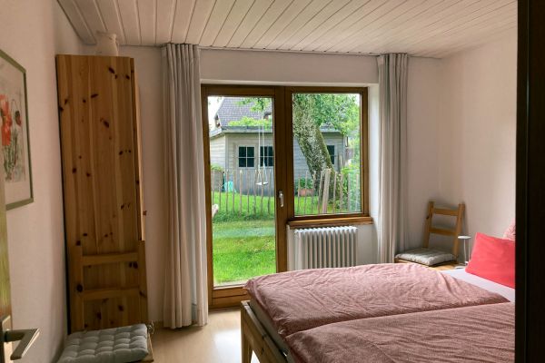 Schlafzimmer der Ferienwohnung
